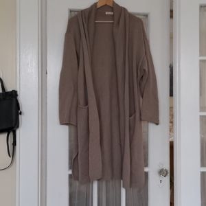 Floor duster Cardigan w/ Pockets